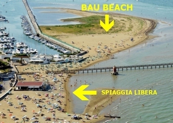 BAU BEACH SPIAGGIA LIBERA GRATUITA+ SPIAGGIA LIBERA GRATUITA  PUNTA FARO - agenzia ATLANTIDE 